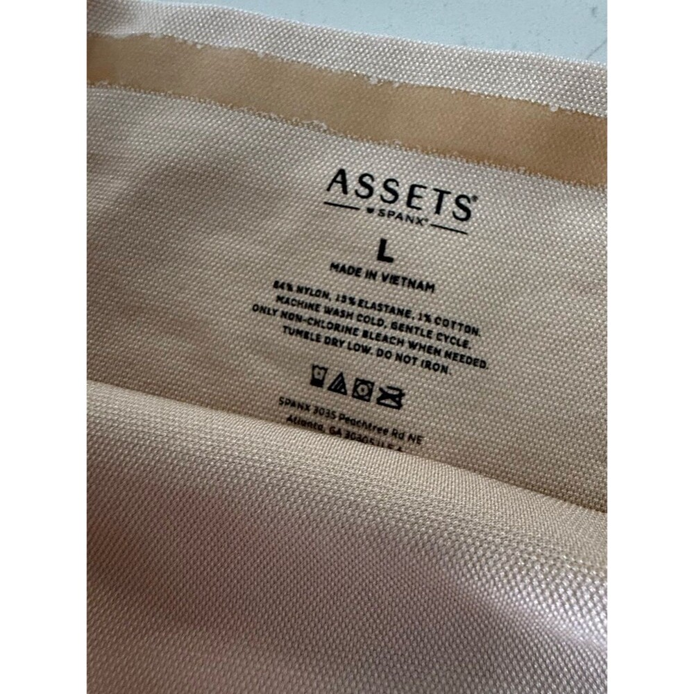 ASSETS by Spanx Nude Shapewear Brief - Size L